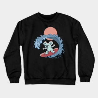 Surfing koala Crewneck Sweatshirt